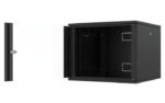 Quick Assembly Flat pack 19"  9U Rack Wall Mount W:600 x  D:600 x H:512mm - Black - Image 2