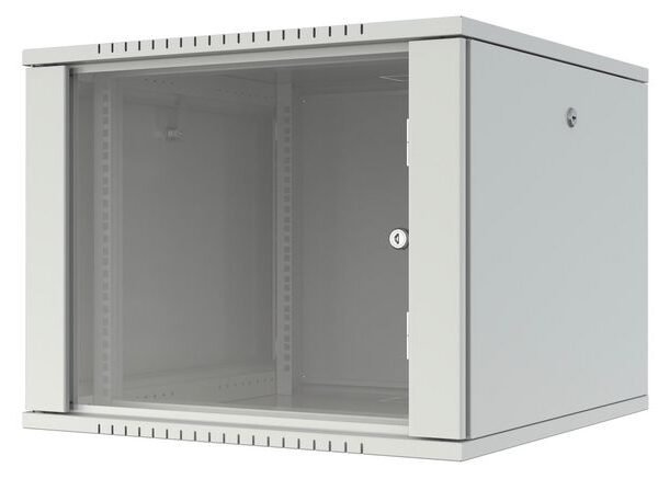 Quick Assembly Flat pack 19"  9U Rack Wall Mount W:600 x  D:600 x H:512mm - White