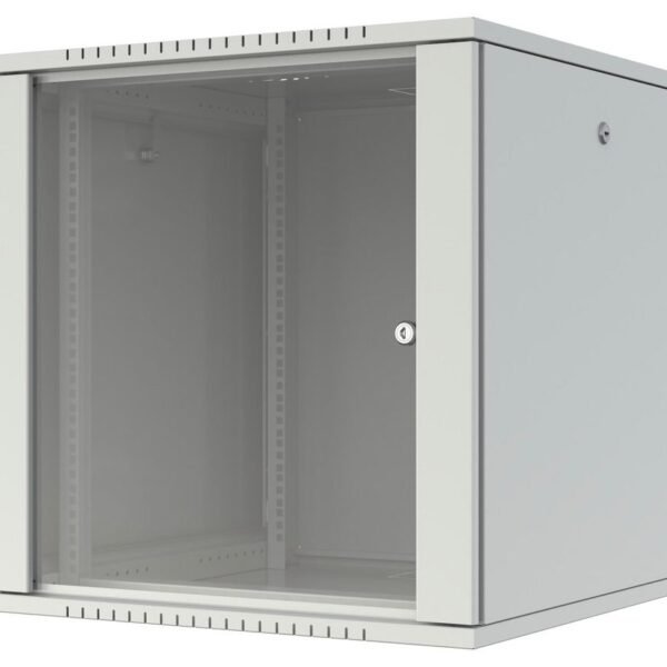 Quick Assembly Flat pack 19"  12U Rack Wall Mount W:600 x  D:600 x H:645mm - White