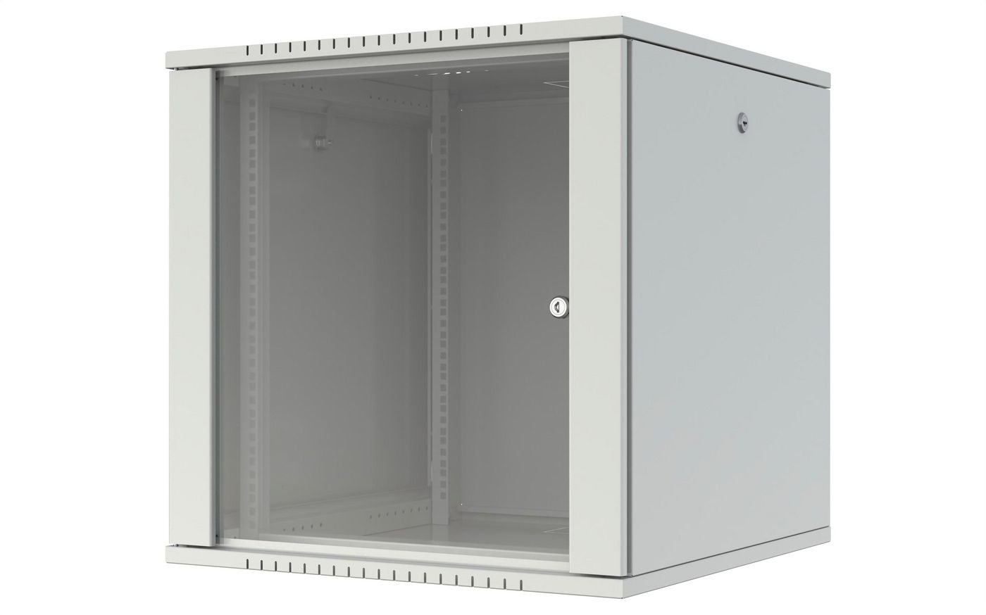 Img_37201368.jpg Quick Assembly Flat pack 19" 12U Rack Wall Mount W:600 x D:600 x H:645mm - White - Image 1