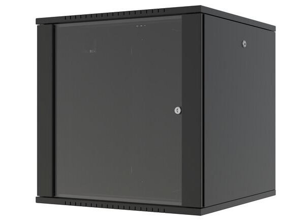 Quick Assembly Flat pack 19"  12U Rack Wall Mount W:600 x  D:600 x H:645mm - Black