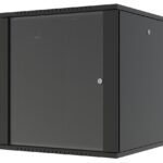 Quick Assembly Flat pack 19"  12U Rack Wall Mount W:600 x  D:600 x H:645mm - Black