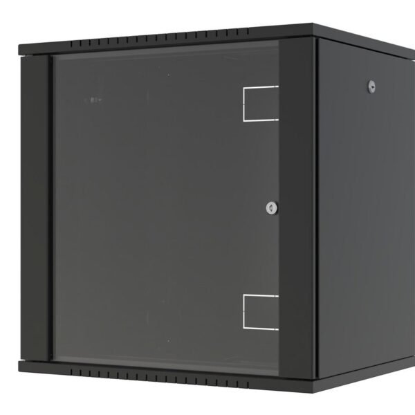 Quick Assembly Flat pack 19"  12U Rack Wall Mount W:600 x  D:450 x H:645mm - Black