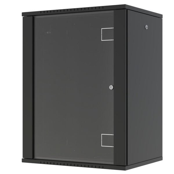 Quick Assembly Flat pack 19"  16U Rack Wall Mount W:600 x  D:450 x H:823mm - Black