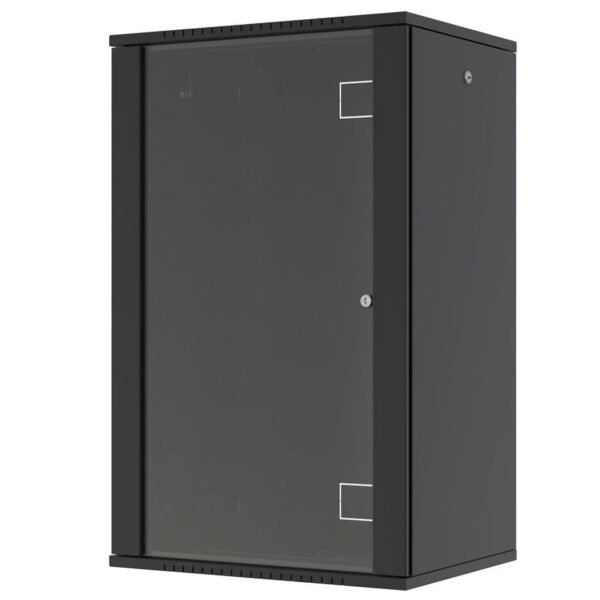 Quick Assembly Flat pack 19"  20U Rack Wall Mount W:600 x  D:450 x H:1000mm - Black