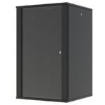 Quick Assembly Flat pack 19"  20U Rack Wall Mount W:600 x  D:600 x H:1000mm - Black