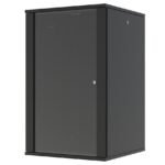 Quick Assembly Flat pack 19"  20U Rack Wall Mount W:600 x  D:600 x H:1000mm - Black