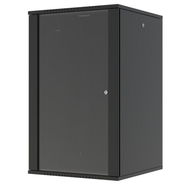 Quick Assembly Flat pack 19"  20U Rack Wall Mount W:600 x  D:600 x H:1000mm - Black