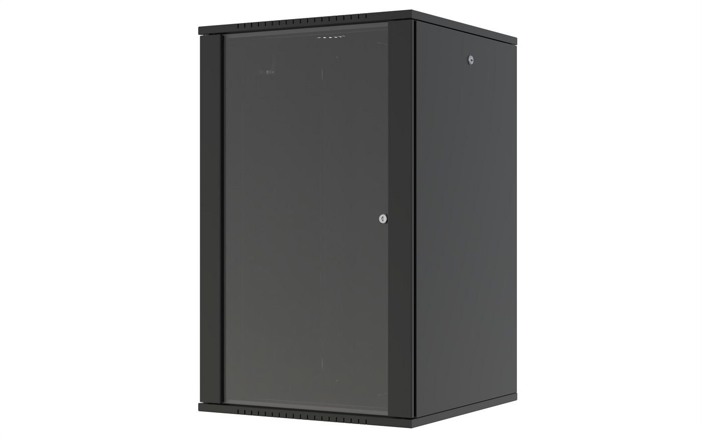 Img_37201445.jpg Quick Assembly Flat pack 19" 20U Rack Wall Mount W:600 x D:600 x H:1000mm - Black - Image 1
