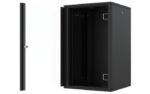 Quick Assembly Flat pack 19"  20U Rack Wall Mount W:600 x  D:600 x H:1000mm - Black - Image 2