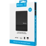 Memory Foam Mousepad Square Memory Foam Mousepad Square,  Black, Monotone, Memory foam, Wrist rest, Non-slip base - Image 3