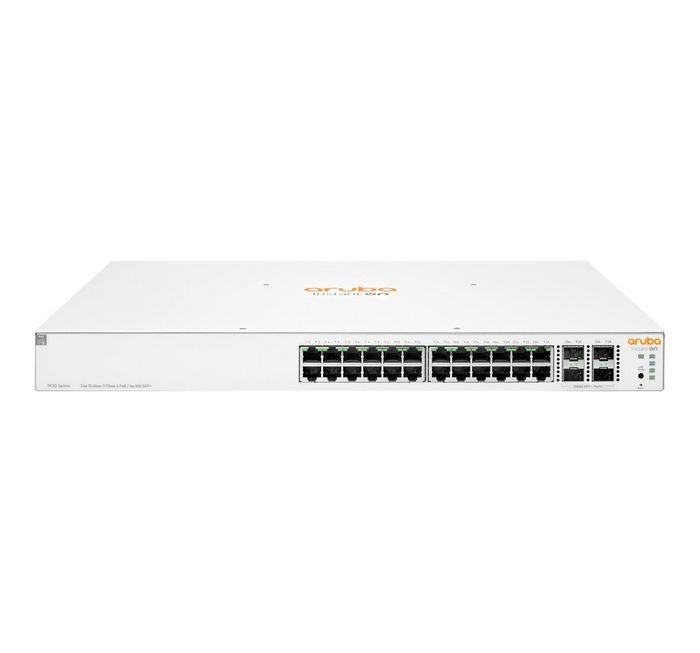 Img_37236947-1 Instant On 1930 24G Class4 Poe 4Sfp/Sfp+ 370W Managed L2+ Gigabit Ethernet (10/100/1000) Power Over Ethernet (Poe) 1U White - Image 1