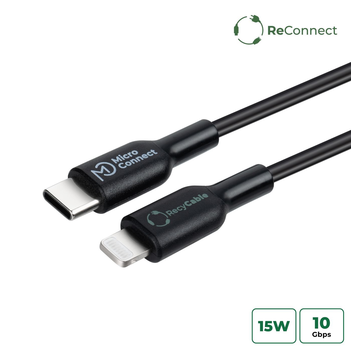 Img_37261098.jpg ReConnect (GRS) USB-C 3.2 Gen 1 to Lightning cable , 1m - Image 1