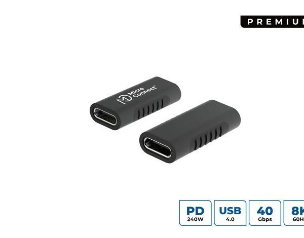 Premium USB4 40G 240W Adapter  Female-female