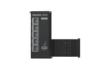 TSF010 (7-57 VDC) x5 ports  unmanaged flat ethernet  switch with integrated din rail bracket