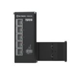 TSF010 (7-57 VDC) x5 ports  unmanaged flat ethernet  switch with integrated din rail bracket