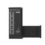TSF010 (7-57 VDC) x5 ports  unmanaged flat ethernet  switch with integrated din rail bracket