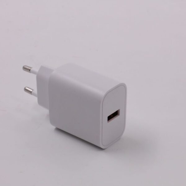 USB Power Adapter White 18W 5V/2.4A, 9V/2A, 12V/1.5A  EU Wall - White with Quick Charge Function QC 3.0