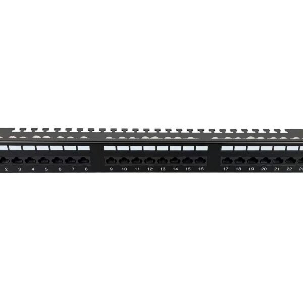 Cat5E 1U 24 Port Patch Panel  U/UTP LSA