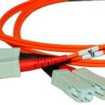 PATCHCABLE OPTIC MULTIMODE PATCHKABEL OPTISK  MULTIMODESC-SC, 5 METER, 62,5/125 ?m, LSZH, ORANGE