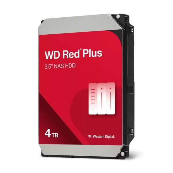 Red Plus, 4 TB, 5400 RPM, 128  MB, 3.5", Serial ATA III
