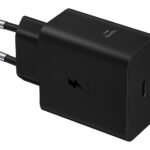 Mobile Device Charger Laptop,  Smartphone, Tablet Black Ac  Fast Charging Indoor