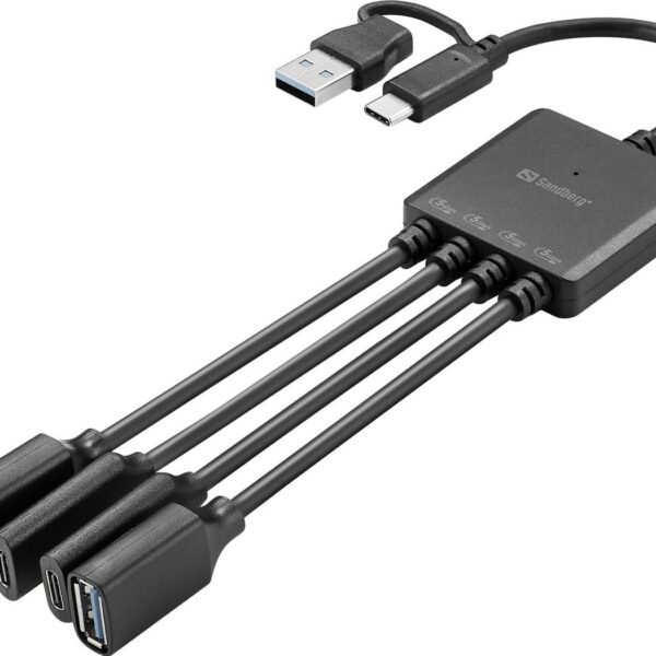 USB-C/A to 2A+2C Splitter