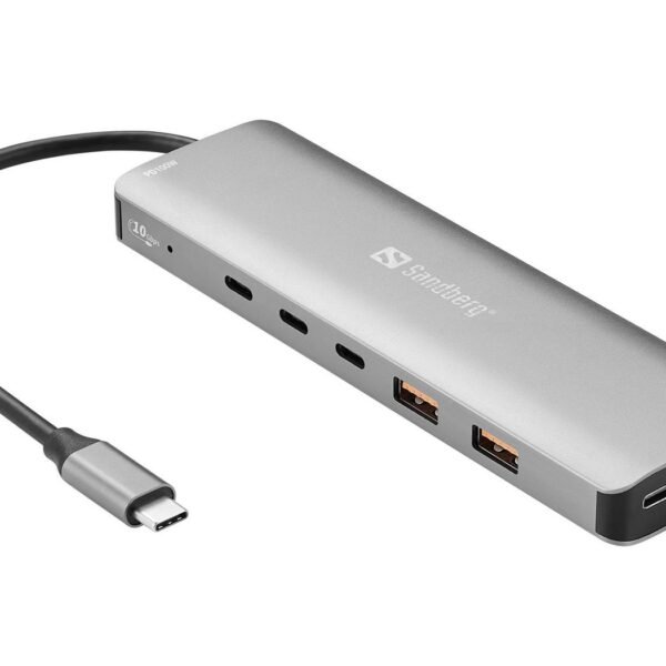 USB-C to 5 x USB-C + 2 x  USB-A 100W