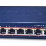 8-Port 10/100/1000 Gigabit 802.3at POE Ethernet Switch plus 1-Port Gigabit Ethernet Switch (100W POE Budget with External Power Supply)