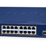 16-Port 10/100/1000T 802.3at  PoE + 2-Port 1000X SFP  Ethernet Switch GSW-1820HP, Unmanaged, Gigabit Ethernet (10/100/1000), Full
