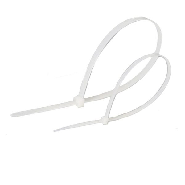 Cable tie white 2.5 x 200 mm