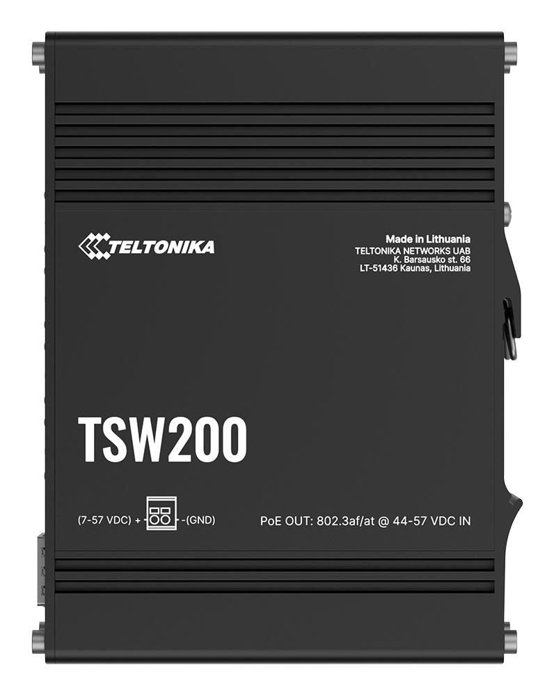 Img_37387959.jpg TSW200 PoE+ switch x8 ethernet ports, x2 SFP ports, without PSU including din rail - Image 1