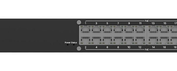 SWM280 24-ports rack  mountable managed switch. 24  PoE+ ports, x4 SFP ports, included 2 years RMS management, PROFINET disabled by