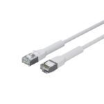 Network Cable CAT6A U/FTP  Slim & Bendable Halogenfree  (LSZH) 2m White - Image 3