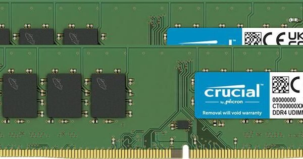 Memory Module 64 Gb 2 X 32 Gb  Ddr4 3200 Mhz
