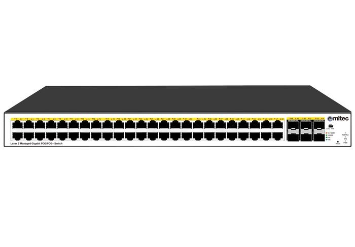 Img_37508183-1 Managed L3 - 48 x Gigabit ports 1 x Console Port 4 x 10G SFP ports - Image 1