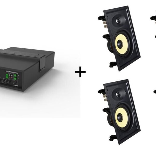 Audiopack Subwoofer + 4 x Pro  In-Wall Speakers
