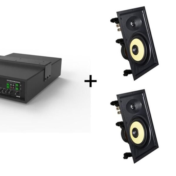 Audiopack Subwoofer + 2 x Pro  In-Wall Speakers