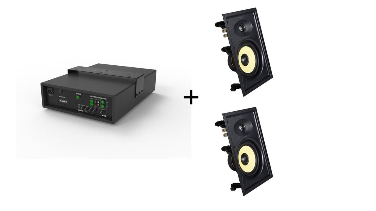 Img_37514896.jpg Audiopack Subwoofer + 2 x Pro In-Wall Speakers - Image 1