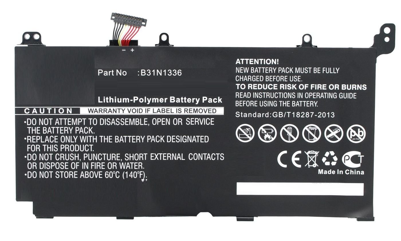 Img_37515687.jpg Laptop Battery for Asus 44.46Wh 11.4V 3900mAh 44.46Wh Li-Pol 11.4V 3900mAh Black, R553LF, R553LN, R553LN-DM123H, R553LN-DM553H, - Image 1