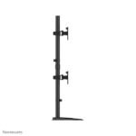 FPMA-D550DDVBLACK, Dual  Monitor Stand, 10-32", 0-6  kg/screen, Vertical installation - Black flat screen desk mount, Computer - Image 4