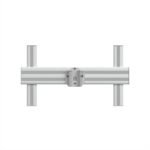 X H Unislide, Single part -  not complete product Smart  Media Solutions PD210001, 50 kg, 200 x 200 mm, 800 x 400 mm, Silver - Image 4