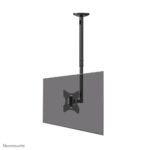 FPMA-C060BLACK, Ceiling Mount  for 1 x 10"-40"  Display/Monitor, Max 30 kg, VESA 75x75 - 200x200, Height Adjustable: 60-85cm,