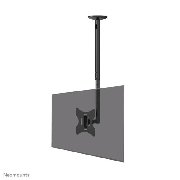 FPMA-C060BLACK, Ceiling Mount  for 1 x 10"-40"  Display/Monitor, Max 30 kg, VESA 75x75 - 200x200, Height Adjustable: 60-85cm,