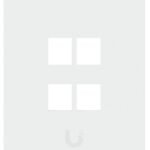 Universal keystone wall plate  with paintable cover for a  clean, customizable finish. 4P