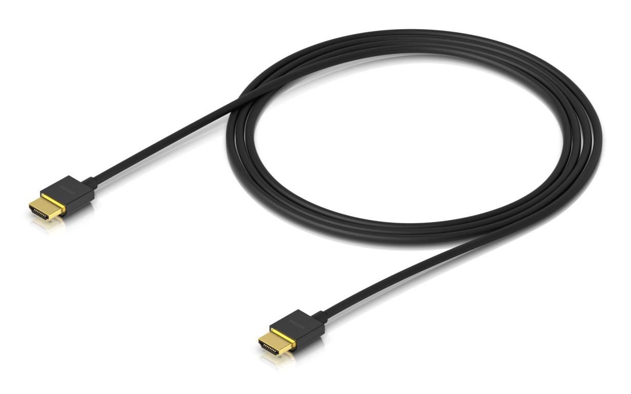 Img_37579411.jpg Ultra-thin high-speed HDMI cable designed for professional A/V and camera streaming with Ubiquiti devices. - Image 1