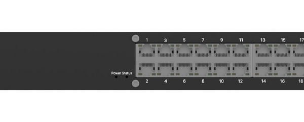 SWM281 24-ports rack  mountable managed switch.  Non-PoE+ ports, x4 SFP ports, included 2 years RMS management, PROFINET