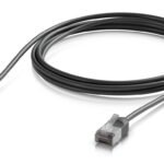 Ultra-thin, rugged, shielded  outdoor patch cable for 10  GbE networking