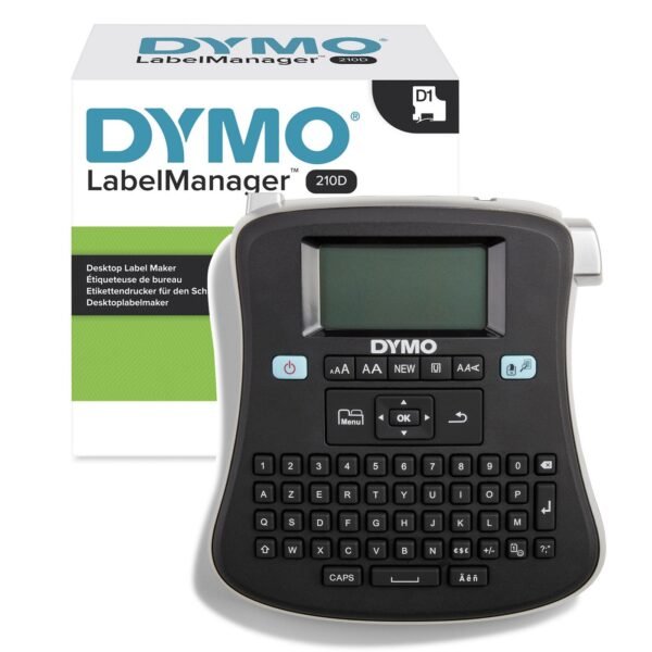 LabelManager 210D AZERTY Black / Silver