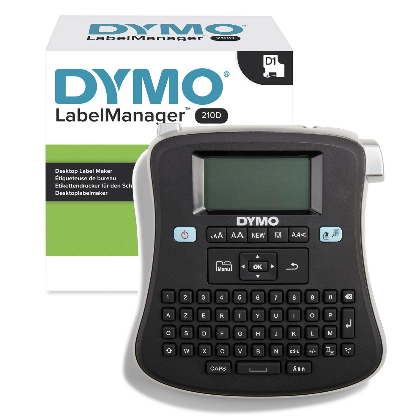 Img_37606497.jpg LabelManager 210D AZERTY Black / Silver - Image 1